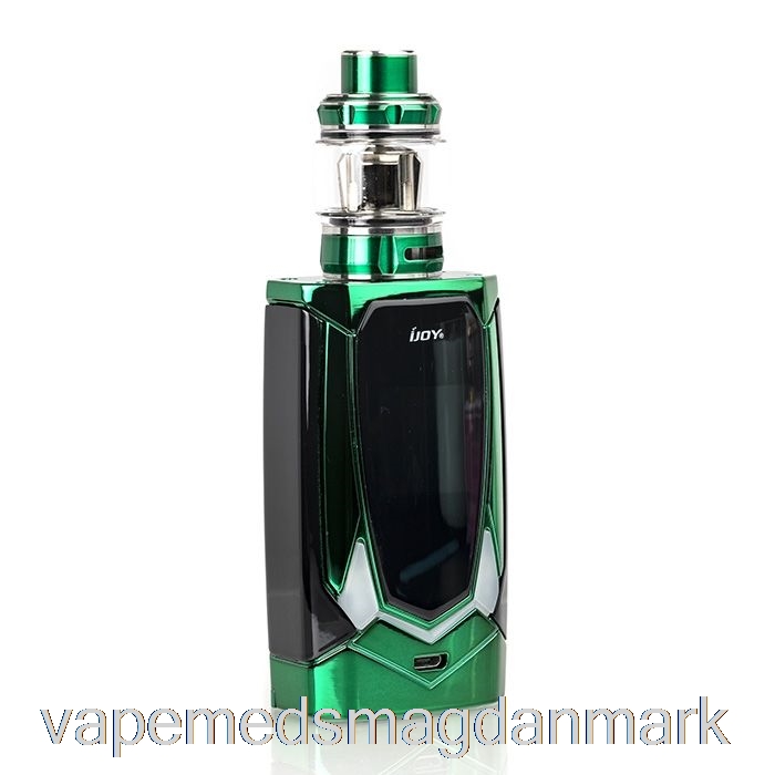 Vape Uden Nikotin Ijoy Avenger 270 234w Tc Startsæt Spejl Grøn